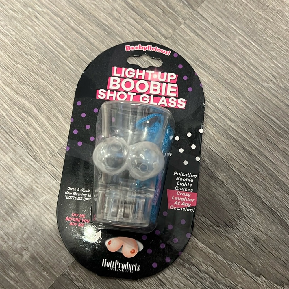 Free - Light up necklace shot glass